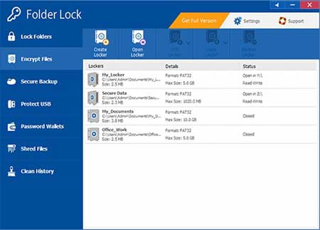 Folder-lock