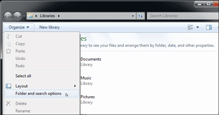 skrivene datoteke win 7