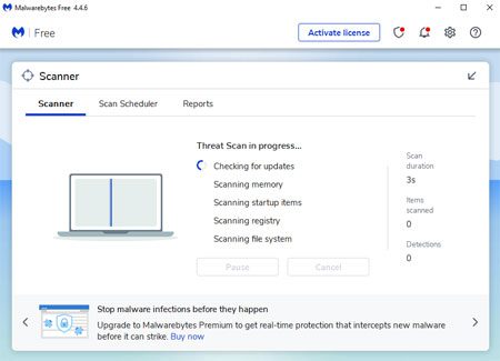 Malwarebytes Anti-Malware 