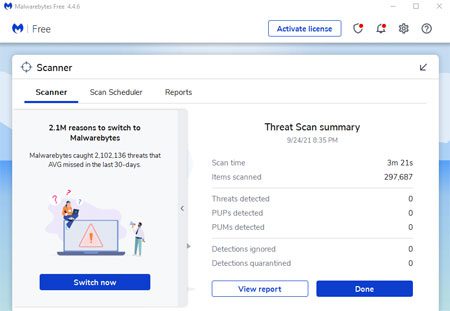 Malwarebytes Anti-Malware 