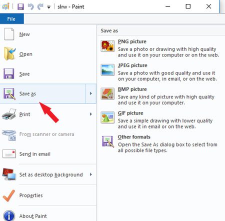 konvertovanje slika u windows-u