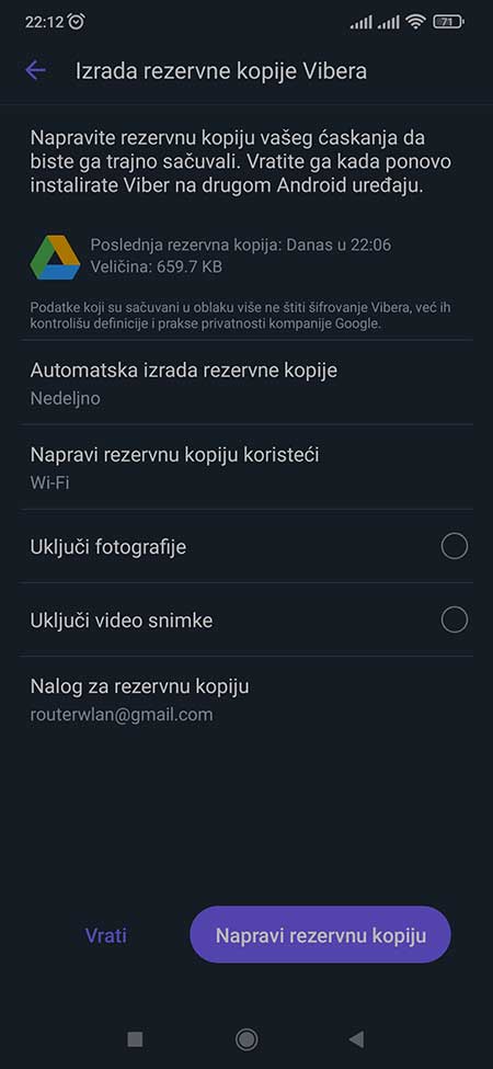 Kako vratiti poruke na viberu