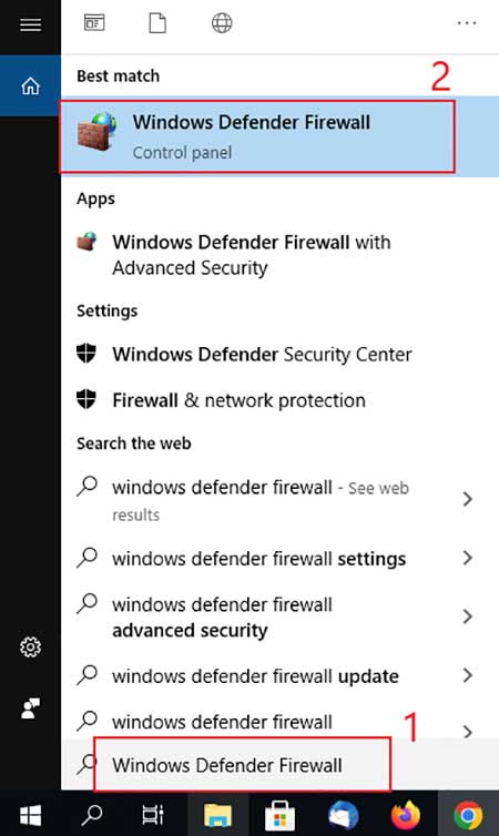 Kako onemogućite zaštitni zid - Firewall iz Control Panel-a