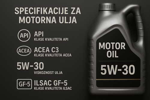 Šta znače oznake na ambalaži motornog ulja